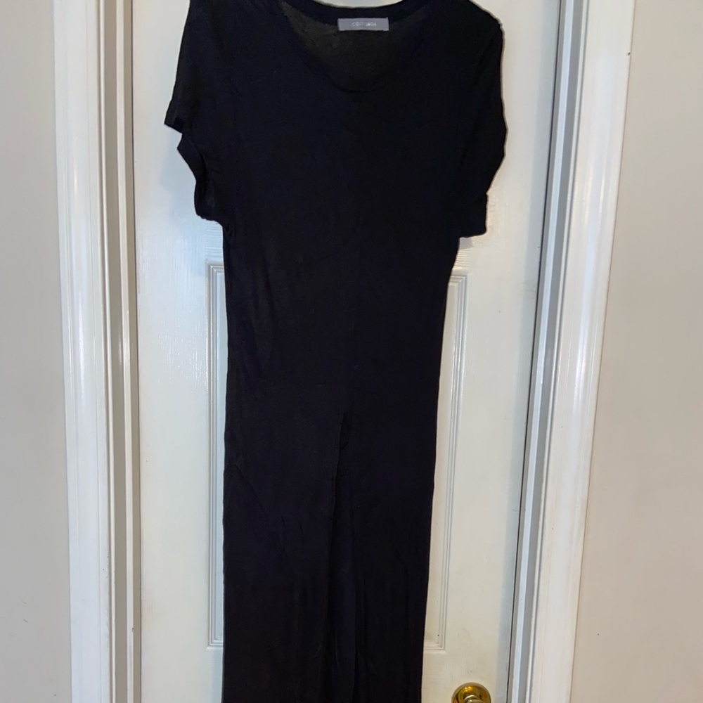 Chic Black Swim Coverup
